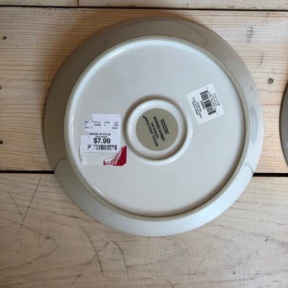 Royal Doulton London 1815 NWT White Bowl 9.8" Set of 2 - Picture 6 of 9